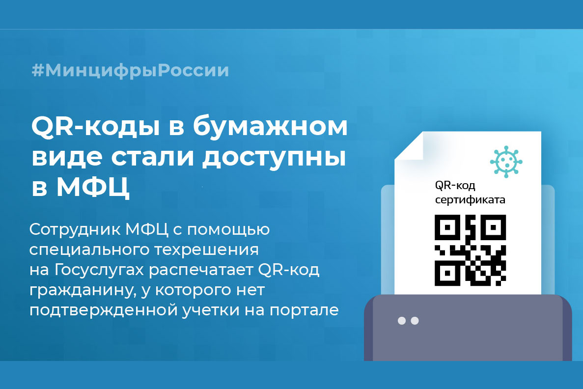 QR коды о вакцинации